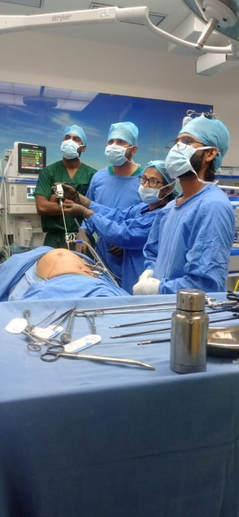 Dr Parul Garg robotic surgeon at Sohana Hospital Mohali specializing in minimally invasive surgery