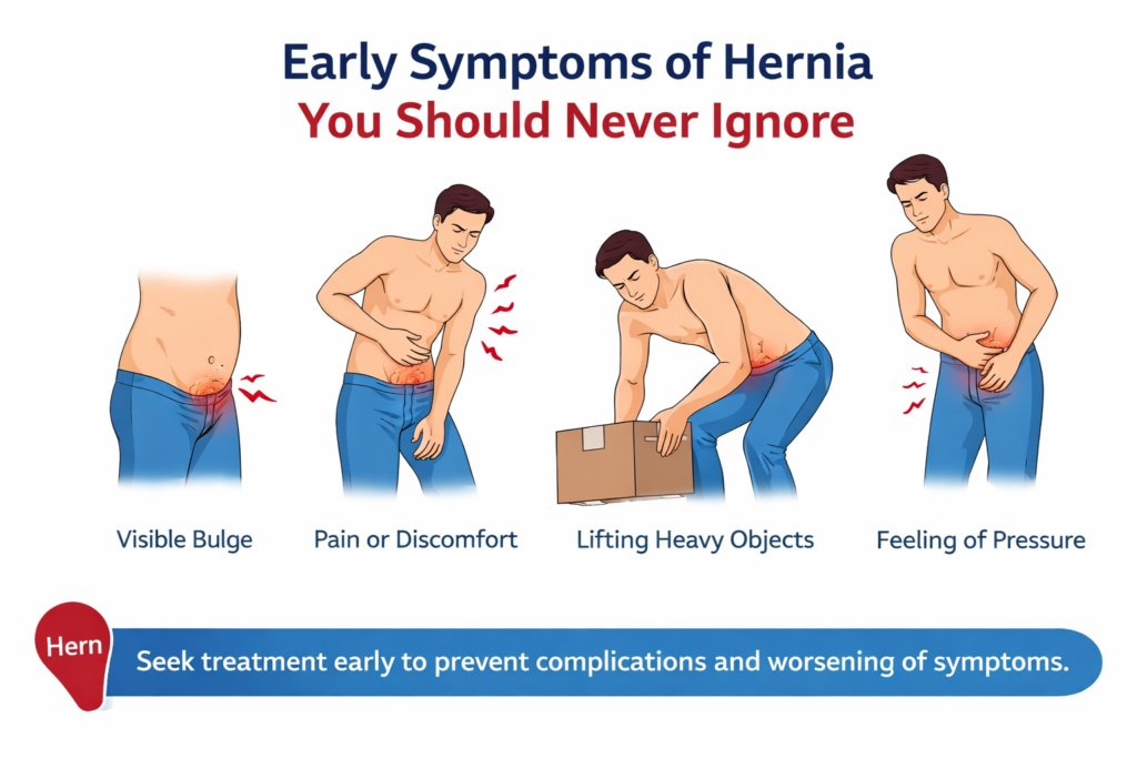 Early Symptoms of Hernia You Should Never Ignore